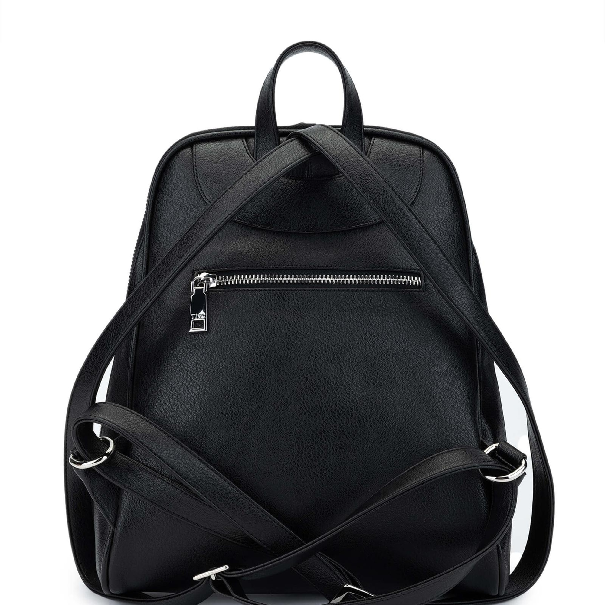 Tamer Tanca Kadın Vegan Siyah Sırt Çantası