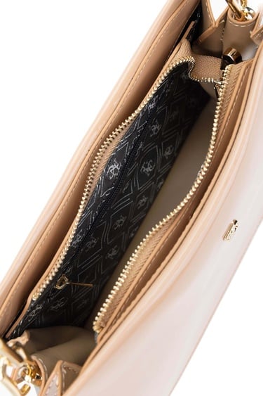  Tamer Tanca Kadın Vegan Bej Omuz Çanta