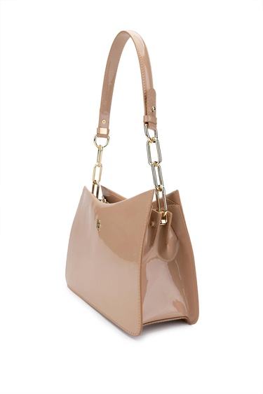  Tamer Tanca Kadın Vegan Bej Omuz Çanta