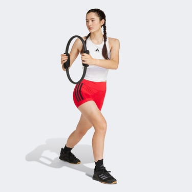  adidas Power Racerback 3-Stripes Kadın Beyaz Kolsuz T-Shirt