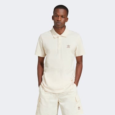  adidas Trefoil Essentials Erkek Beyaz Polo
