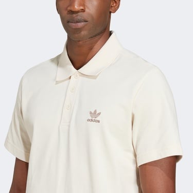  adidas Trefoil Essentials Erkek Beyaz Polo