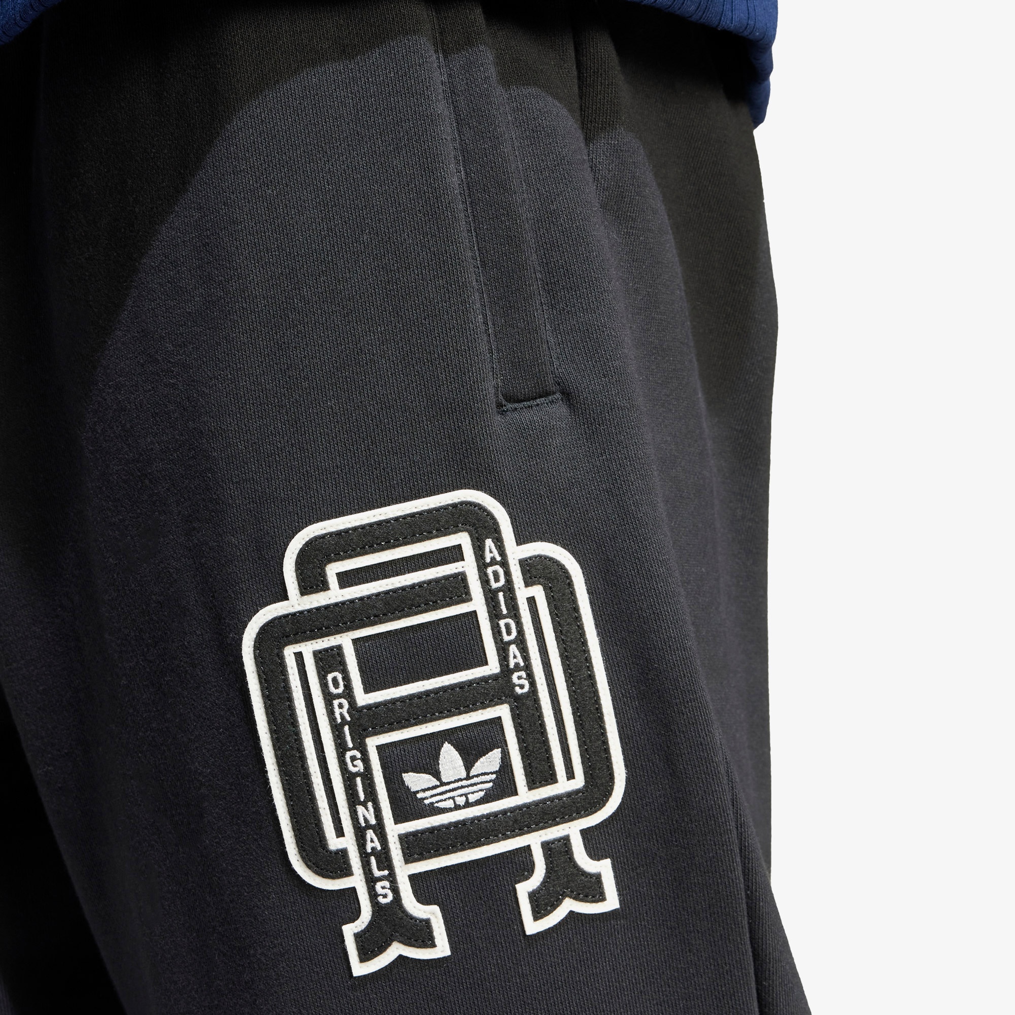 adidas Originals Q12 Varsity Erkek Siyah Eşofman Altı