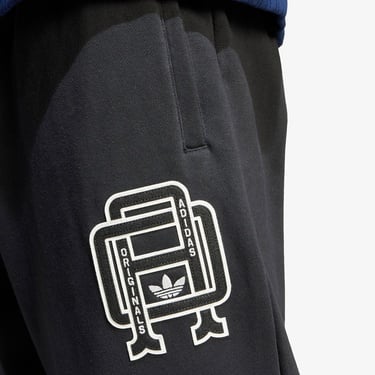  adidas Originals Q12 Varsity Erkek Siyah Eşofman Altı