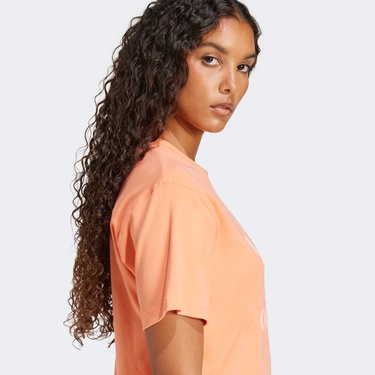  adidas Trefoil Kadın Turuncu T-Shirt
