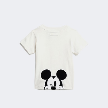  adidas x Disney Mickey Mouse Çocuk Beyaz Eşofman Takımı