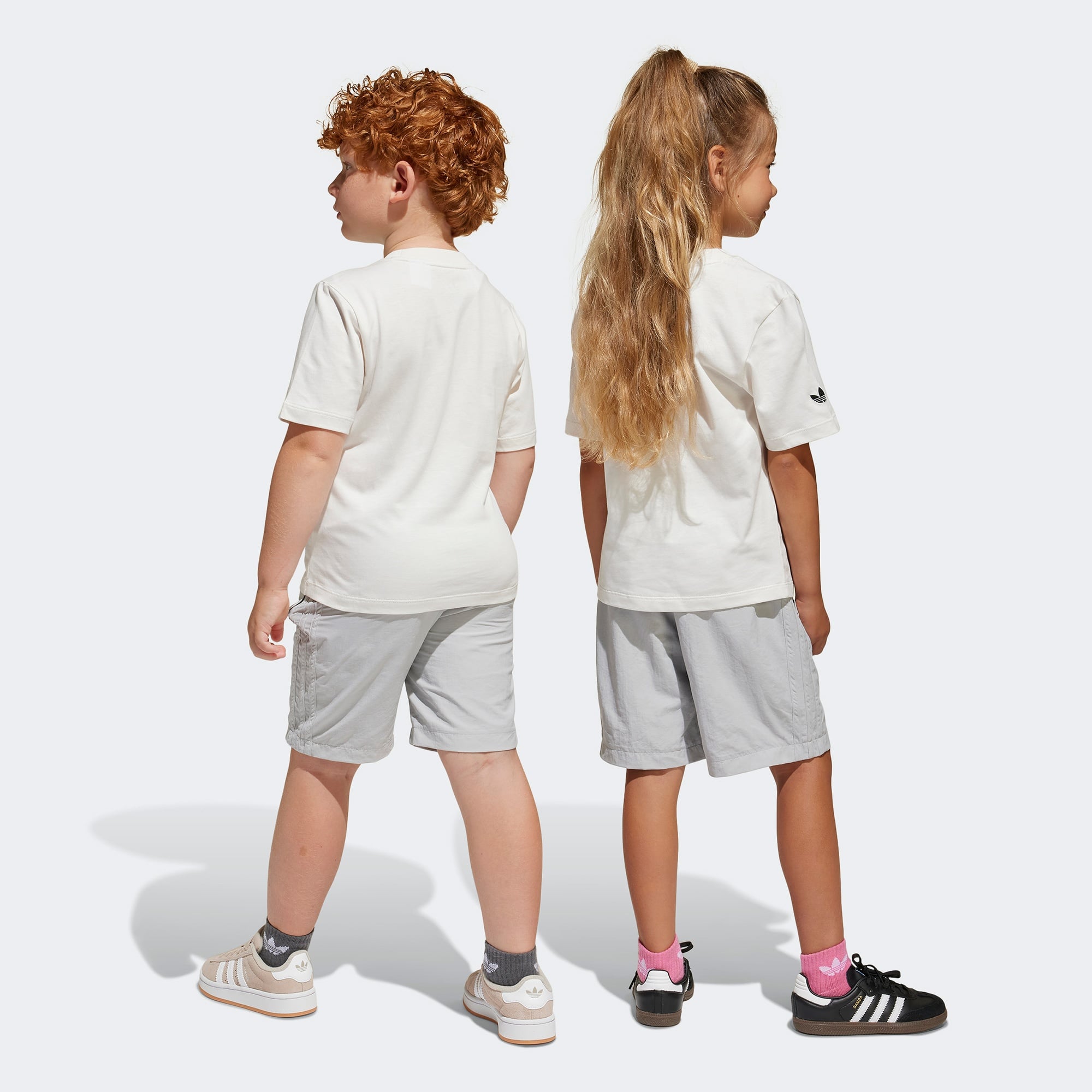 adidas Short Set Çocuk Beyaz Eşofman Takımı