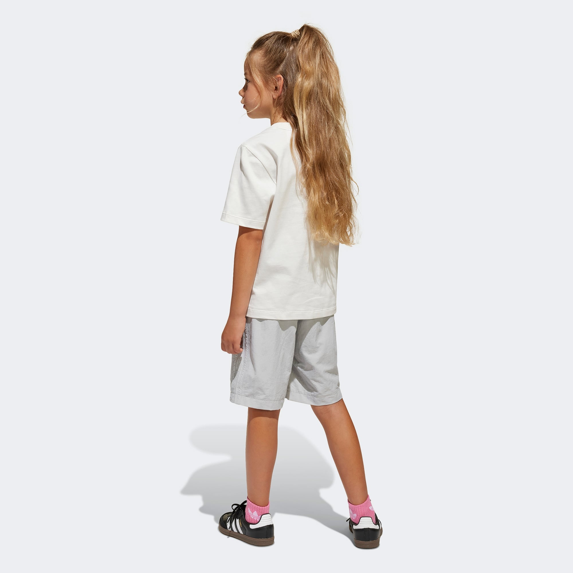 adidas Short Set Çocuk Beyaz Eşofman Takımı