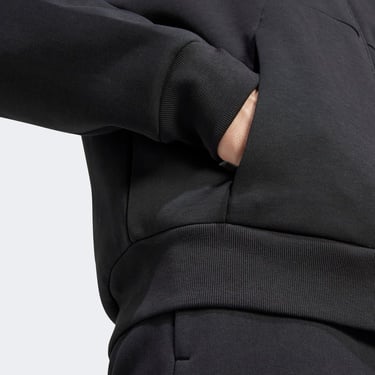  adidas Future Icon 3-Stripes Erkek Siyah Eşofman Üstü