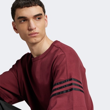 adidas NeuClassics Erkek Bordo T-Shirt