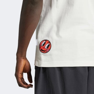  adidas Cali Erkek Beyaz T-Shirt