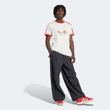  adidas Cali Erkek Beyaz T-Shirt