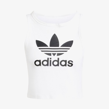  adidas Trefoil Tank Kadın Beyaz Kolsuz T-Shirt