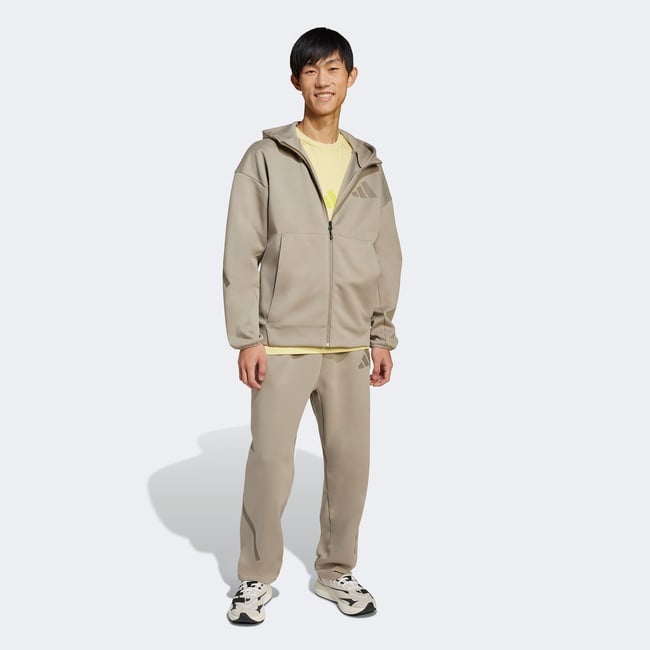  adidas Z.N.E. Open Erkek Bej Eşofman Altı