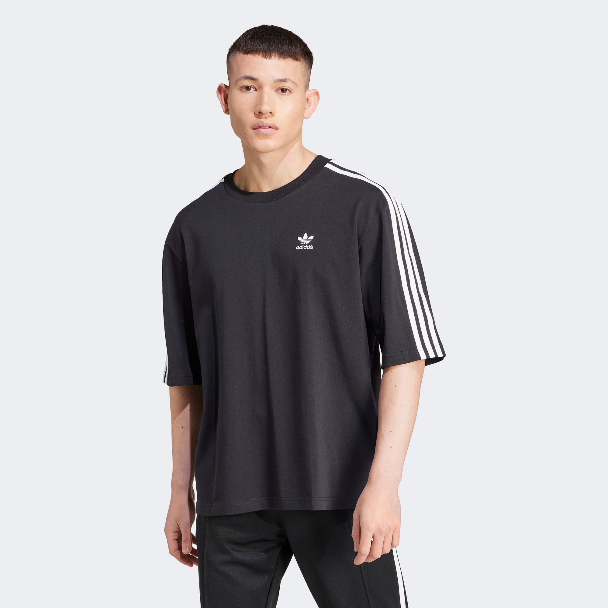 adidas Originals Adicolor Oversized Erkek Siyah T-Shirt