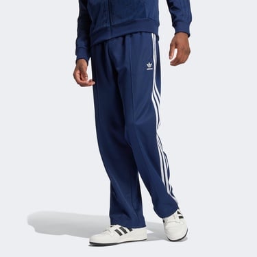  adidas Adicolor Baggy Fit Firebird Erkek Mavi Eşofman Altı