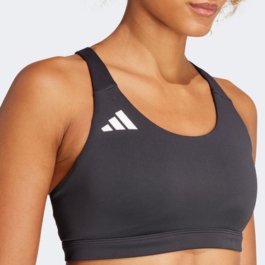  adidas Adizero Essentials Run Kadın Siyah Bra