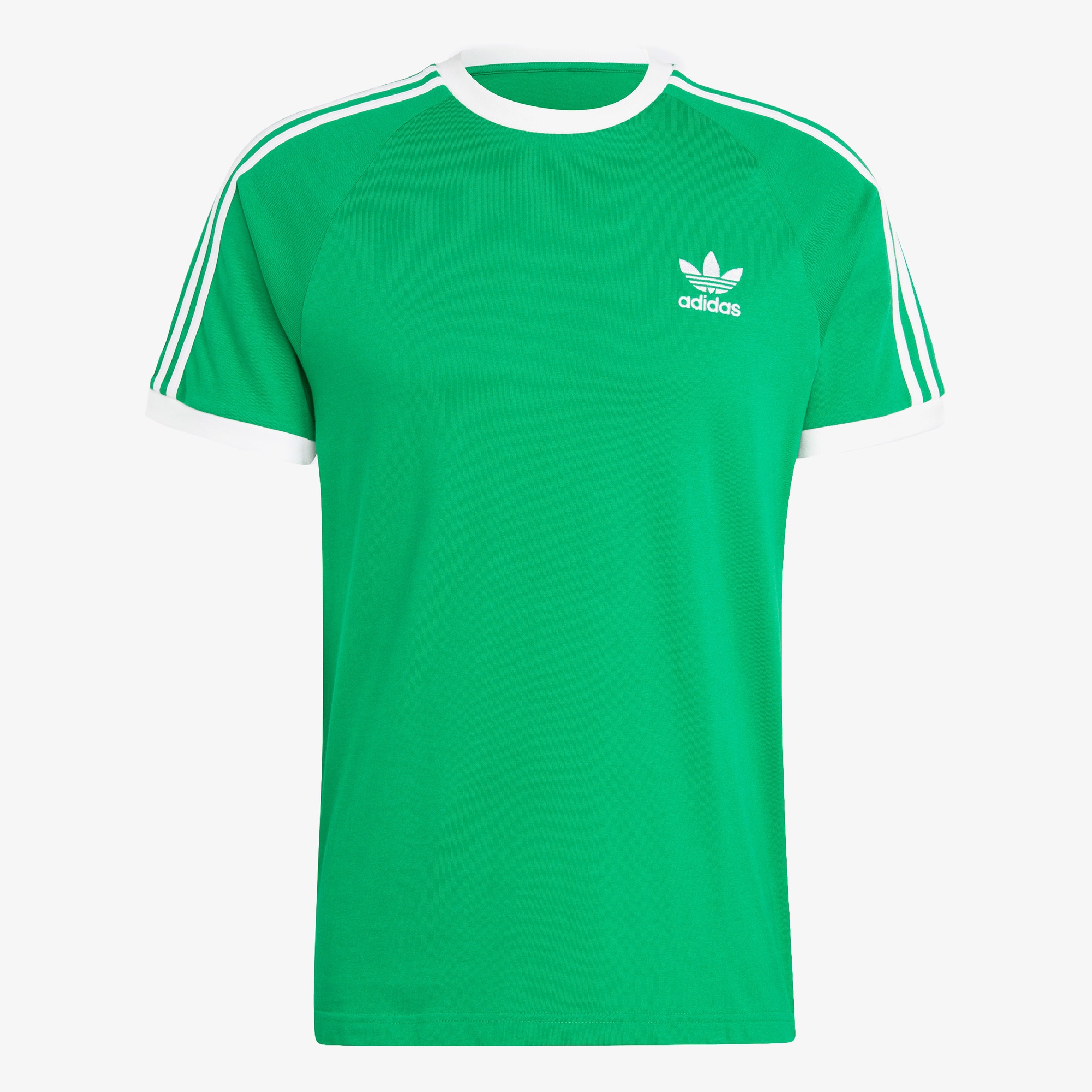 adidas Adicolor Classic 3-Stripes Erkek Yeşil T-Shirt