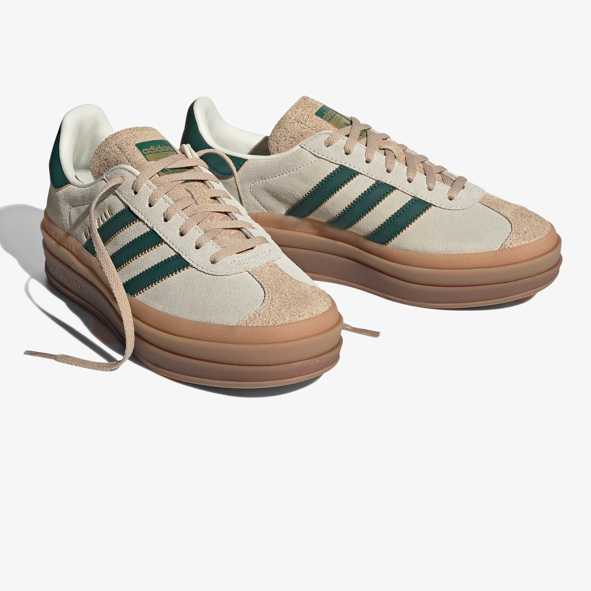 adidas Gazelle Bold Kadın Bej Sneaker