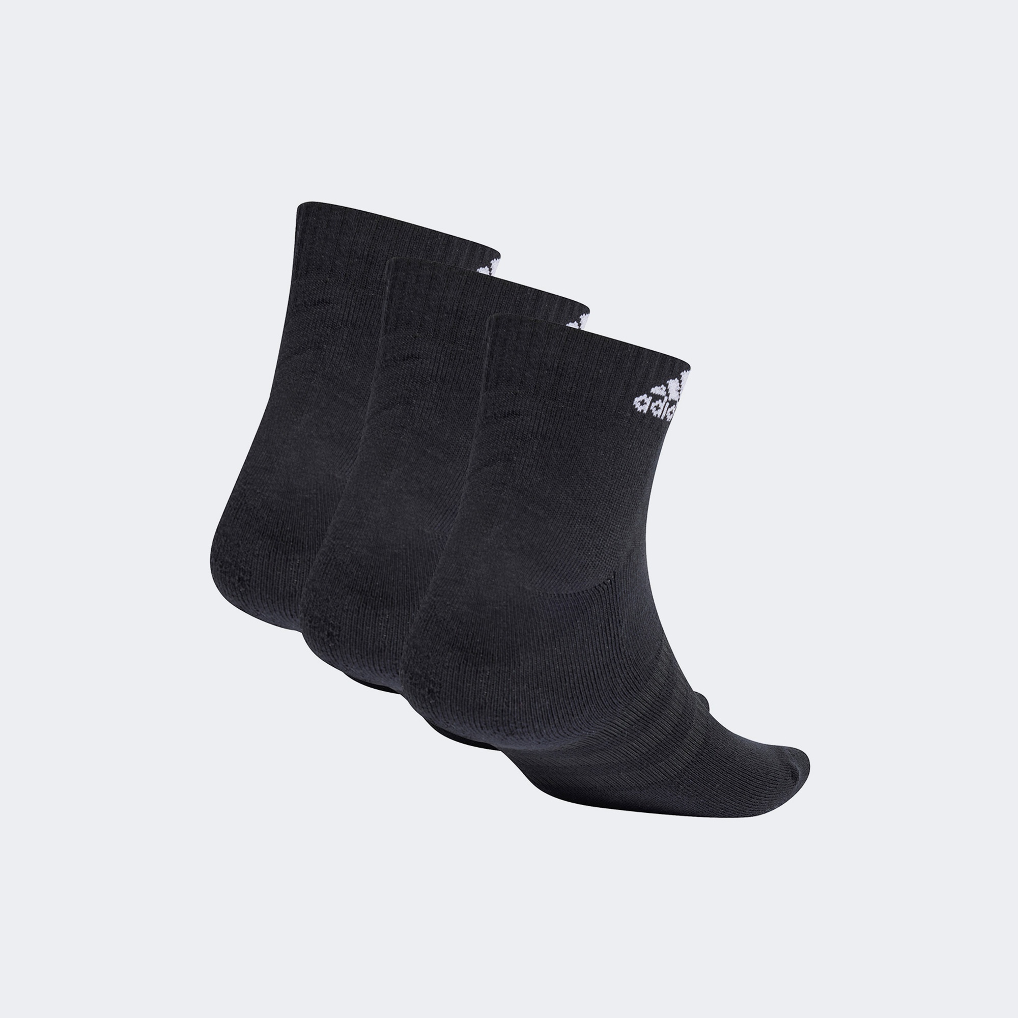 adidas Bilek Boy 3'lü Unisex Siyah Çorap