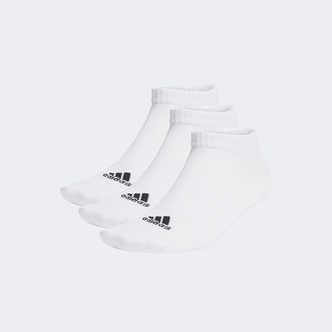  adidas Thin and Light Sportswear Bileksiz 3' lü Unisex Beyaz Çorap