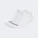 adidas Thin Linear Bileksiz 3' lü Unisex Beyaz Çorap