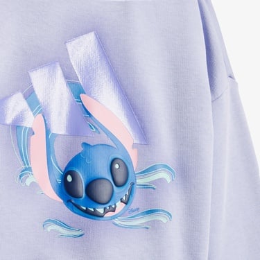  adidas x Disney Lilo & Stitch Çocuk Mor Eşofman Takımı