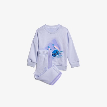  adidas x Disney Lilo & Stitch Çocuk Mor Eşofman Takımı