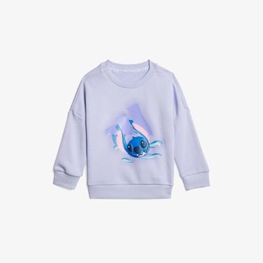  adidas x Disney Lilo & Stitch Çocuk Mor Eşofman Takımı