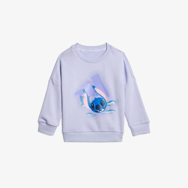  adidas x Disney Lilo & Stitch Çocuk Mor Eşofman Takımı