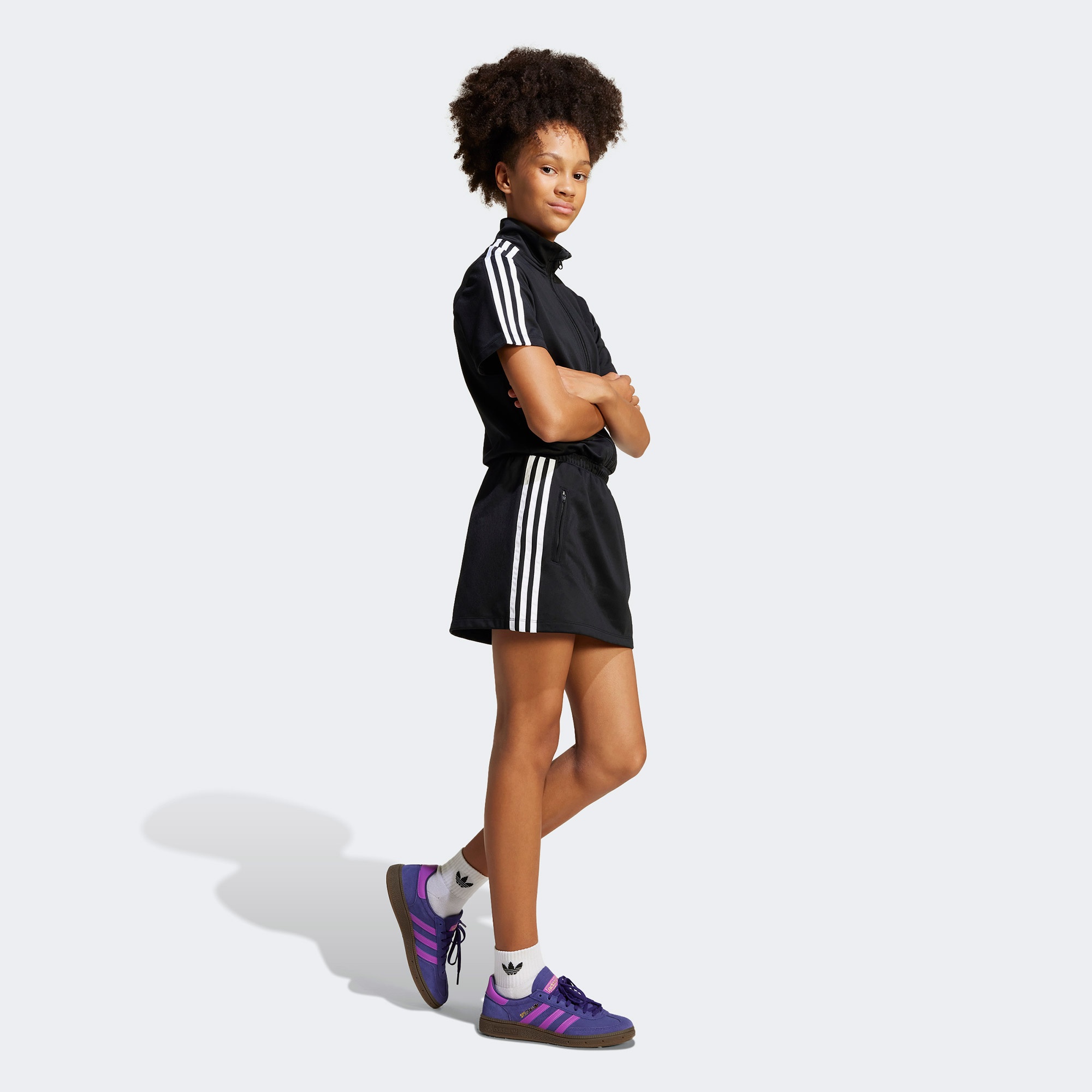 adidas Firebird Dress Genç Çocuk Siyah Elbise