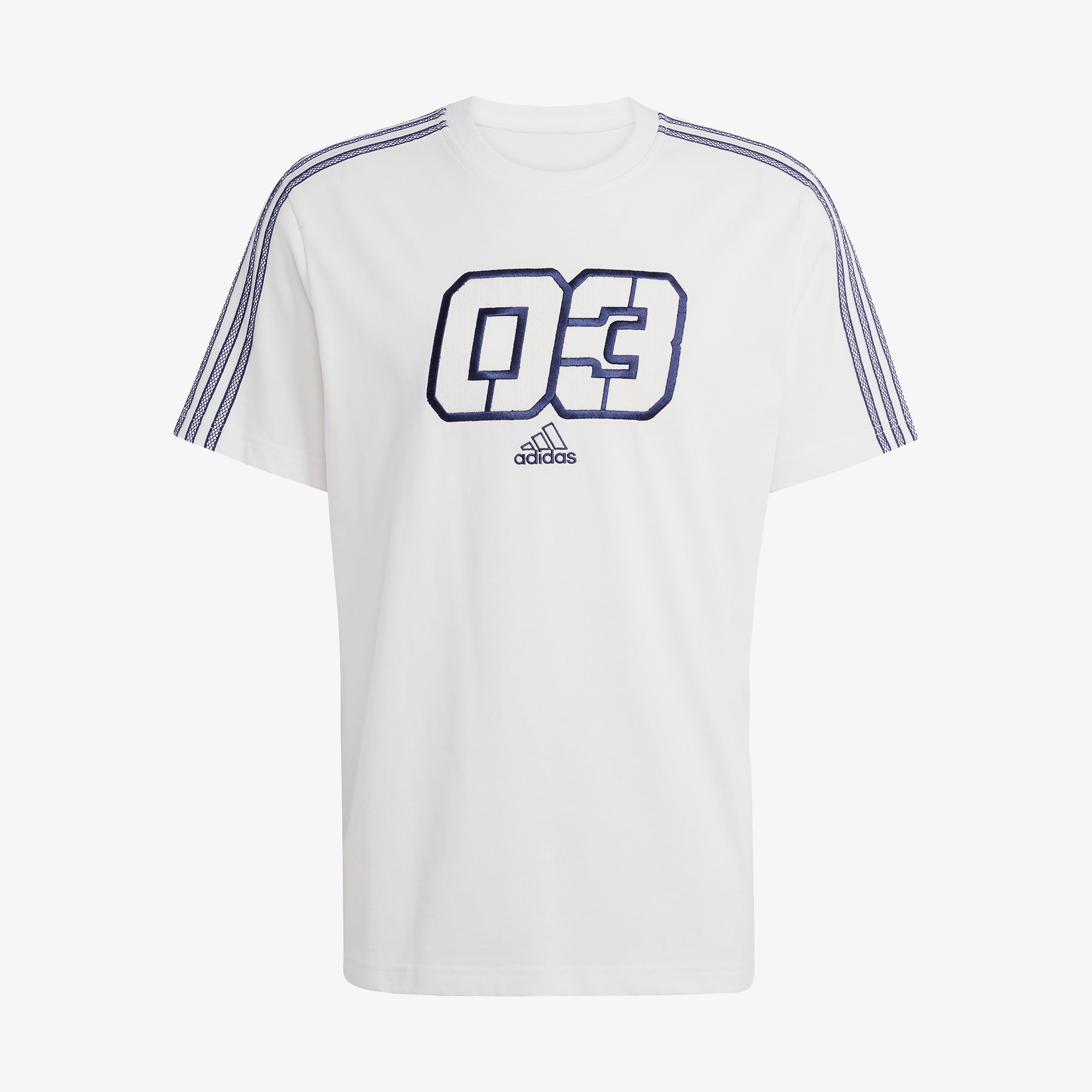 adidas Grx Q2 Erkek Beyaz T-Shirt