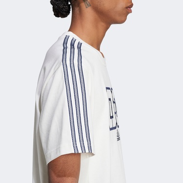  adidas Grx Q2 Erkek Beyaz T-Shirt