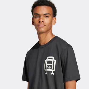  adidas Q12 Varsity Erkek Siyah T-Shirt