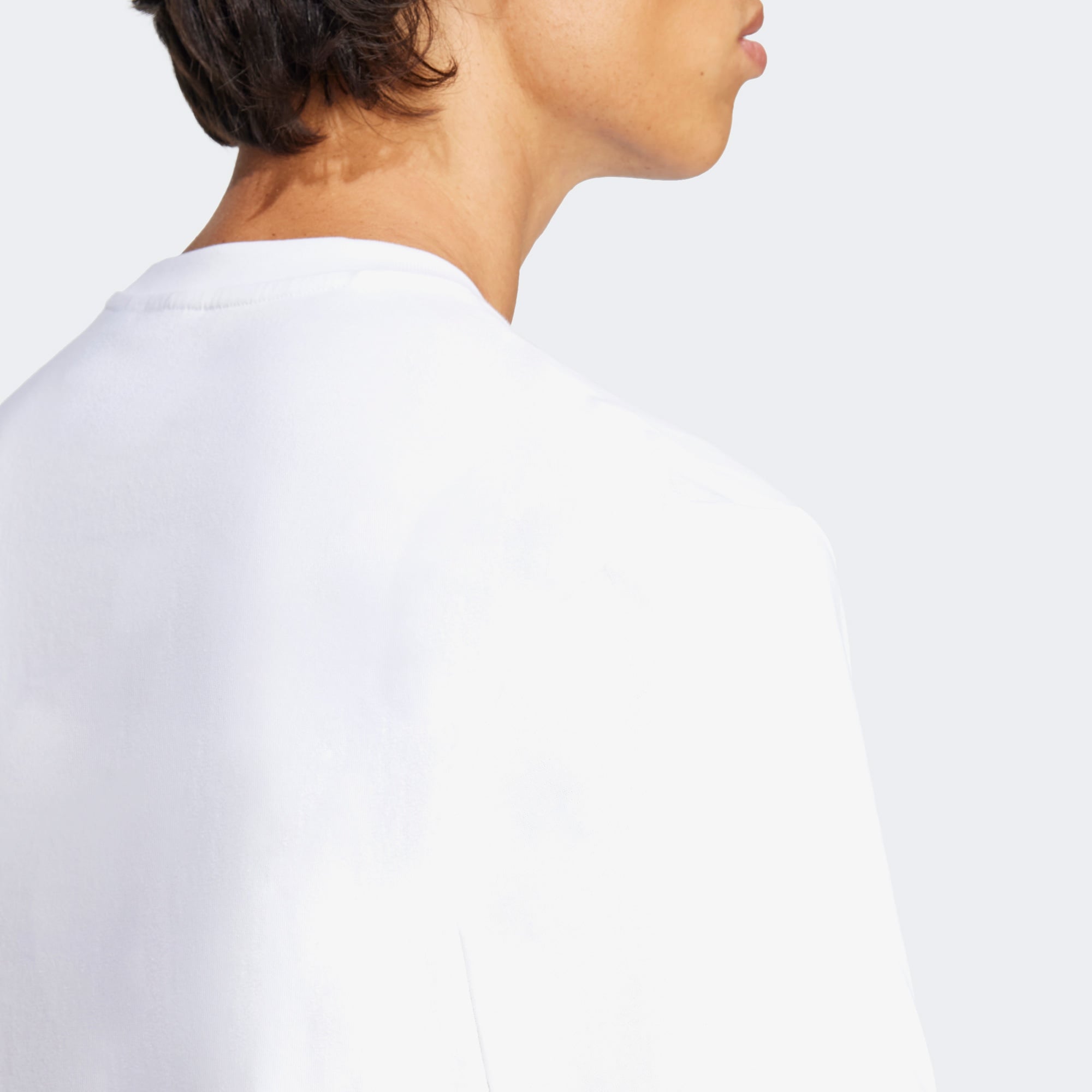 adidas Q12 Ts Street Erkek Beyaz T-Shirt