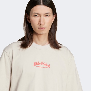  adidas Wab Worker Erkek Bej T-Shirt