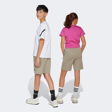  adidas Z.N.E. Genç Çocuk Bej Şort