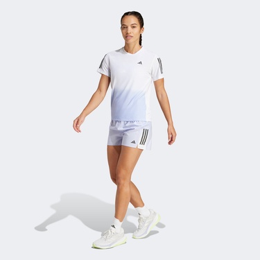  adidas Own The Run Climacool Colorblock Kadın Beyaz T-Shirt