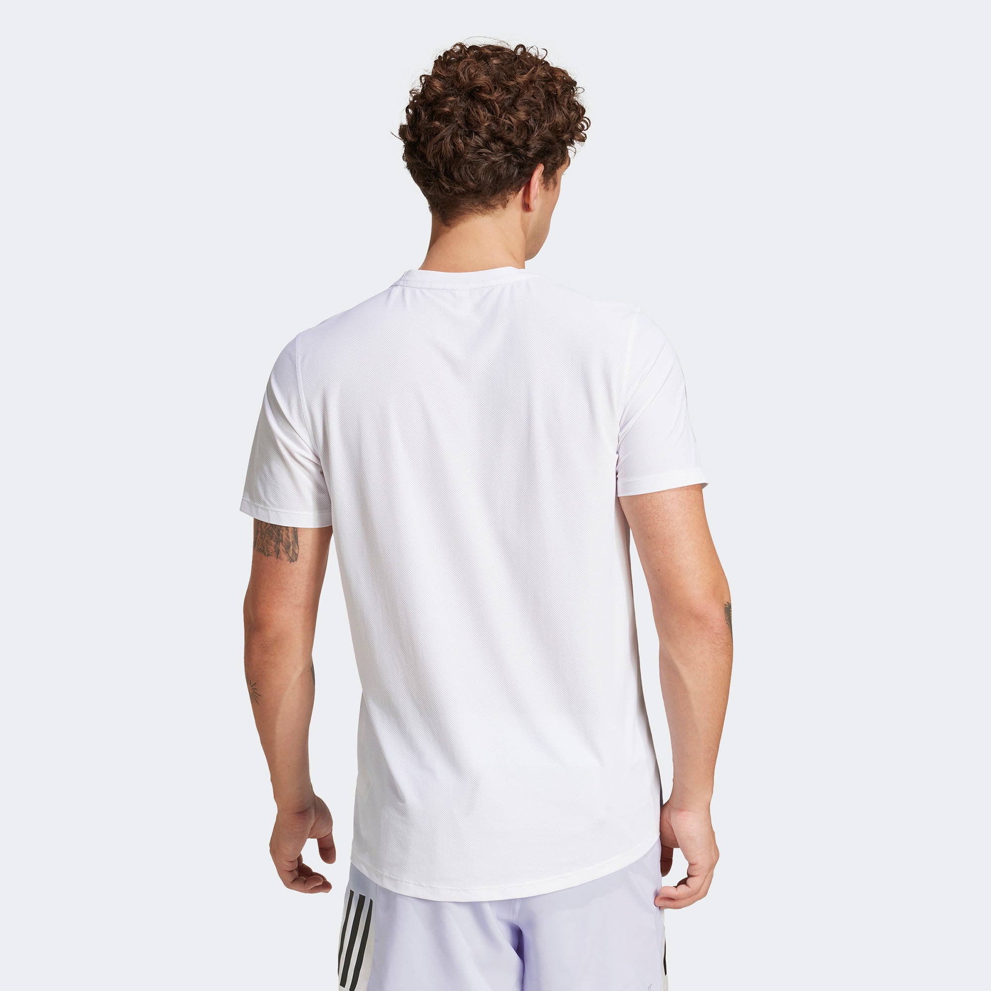 adidas Own The Run Climacool Colorblock Erkek Beyaz T-Shirt