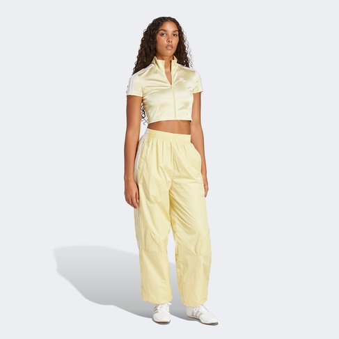  adidas Adicolor Teamgeist Oversized Kadın Sarı Eşofman Altı