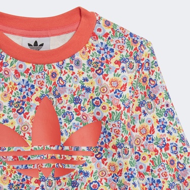  adidas Originals x Liberty London Çocuk Beyaz Eşofman Takımı