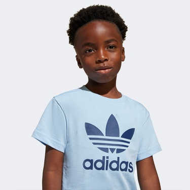  adidas Adicolor Short Set Çocuk Mavi Eşofman Takımı