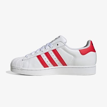  adidas Originals Superstar II Unisex Kırmızı/Beyaz Spor Ayakkabı