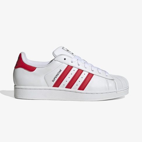  adidas Originals Superstar II Unisex Kırmızı/Beyaz Spor Ayakkabı