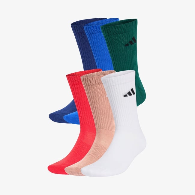  adidas Bilekli 6'lı Unisex Mavi Çorap