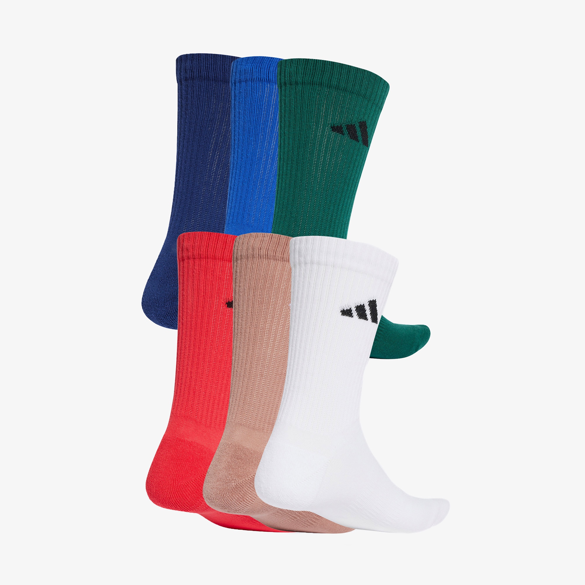 adidas Bilekli 6'lı Unisex Mavi Çorap