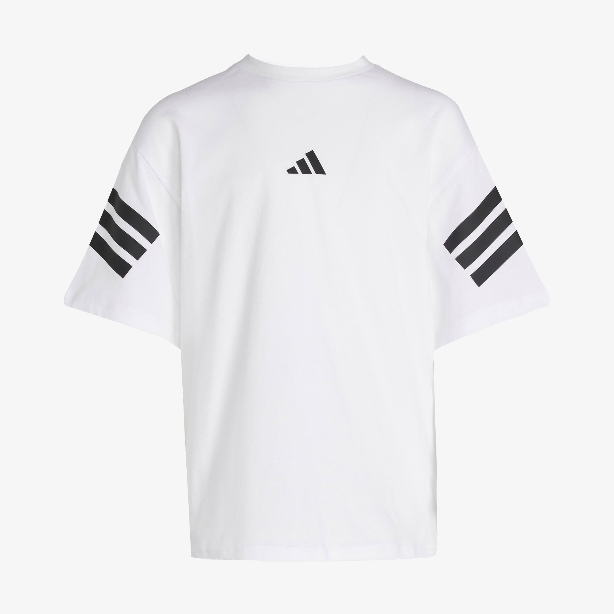 adidas Future Icons 3-Stripes Genç Çocuk Beyaz T-Shirt