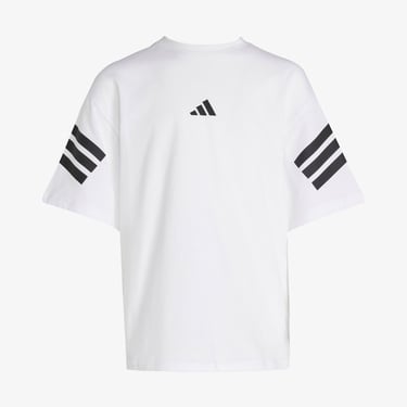  adidas Future Icons 3-Stripes Genç Çocuk Beyaz T-Shirt