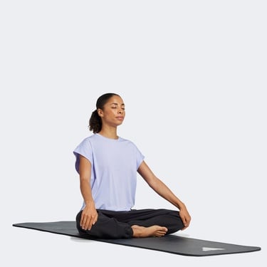  adidas Yoga Kadın Mor T-Shirt