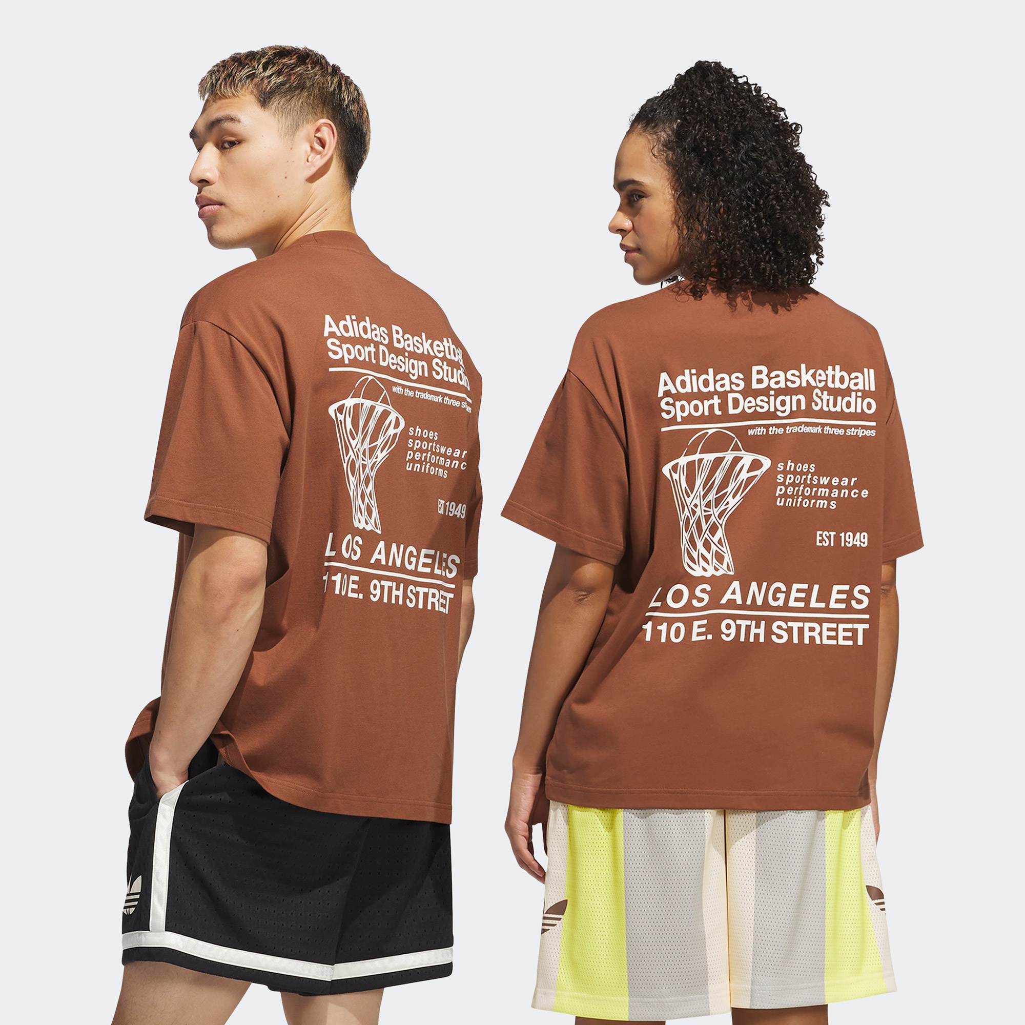 adidas Sport Design Studio Store Unisex Kahverengi T-Shirt